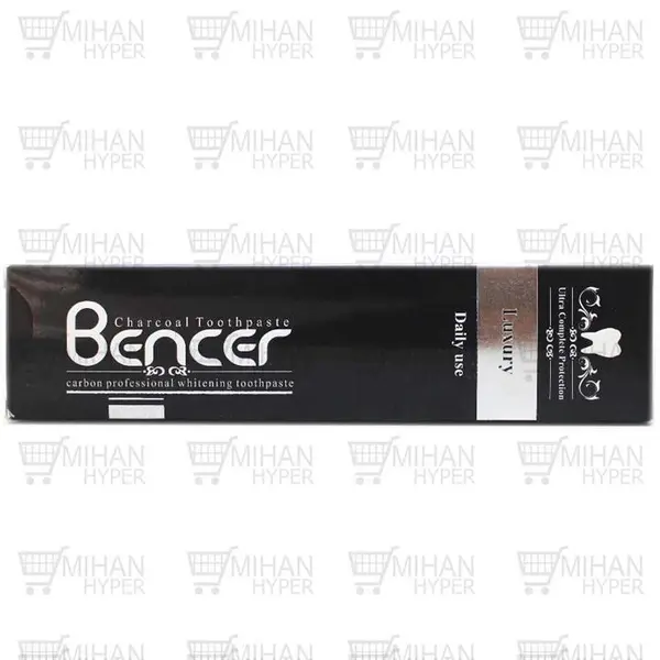 خمیر دندان مدل Charcoal زغالی بنسر وزن 120 گرم