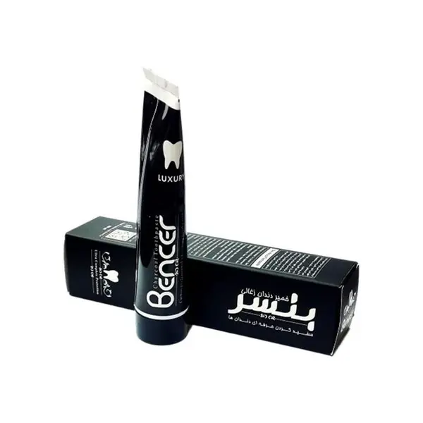 خمیر دندان مدل Charcoal زغالی بنسر وزن 120 گرم