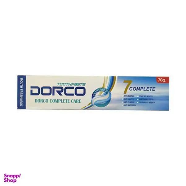 خمیر دندان دورکو مدل 7 Complete حجم 70 میلی لیتر
