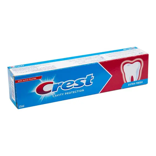 خمیر دندان کرست مدل Cavity Prot fresh Mint تیوب 125 میلی لیتر