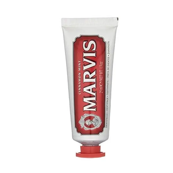 خمیر دندان مارویس مدل  Cinnamon Mint حجم ۲۵ میلی لیتر
