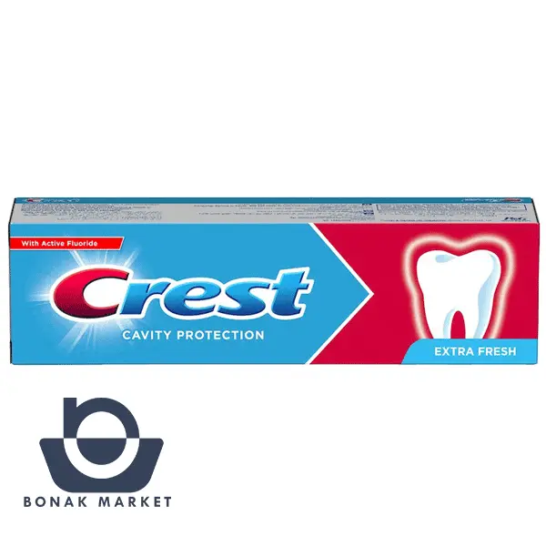 خمیر دندان ضد پوسیدگی کرست Crest مدل Extra Fresh – 125ml