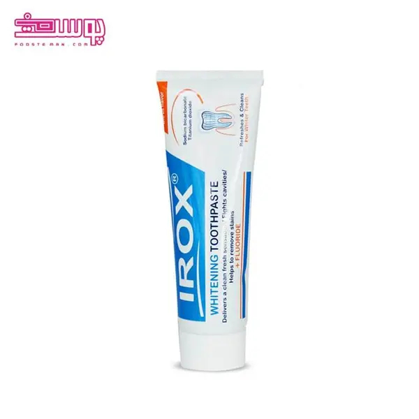 خمیردندان ایروکس Irox مدل whitening وزن 100 گرم