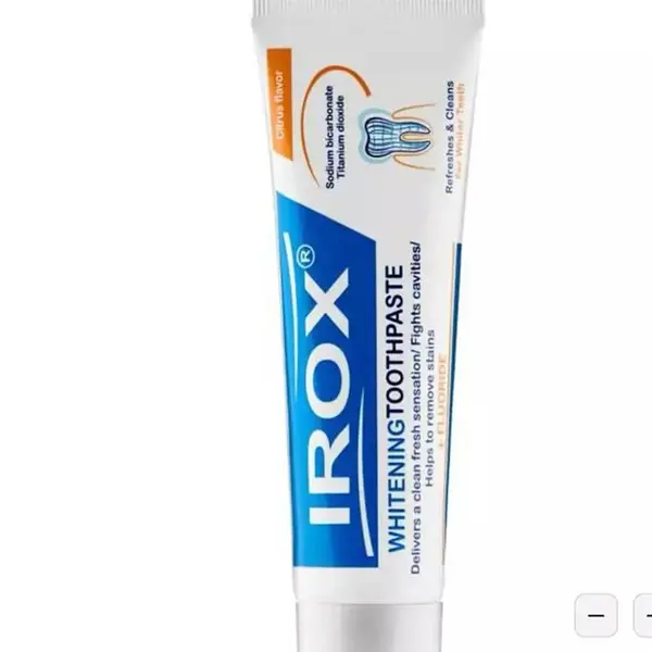 خمیردندان ایروکس Irox مدل whitening وزن 100 گرم
