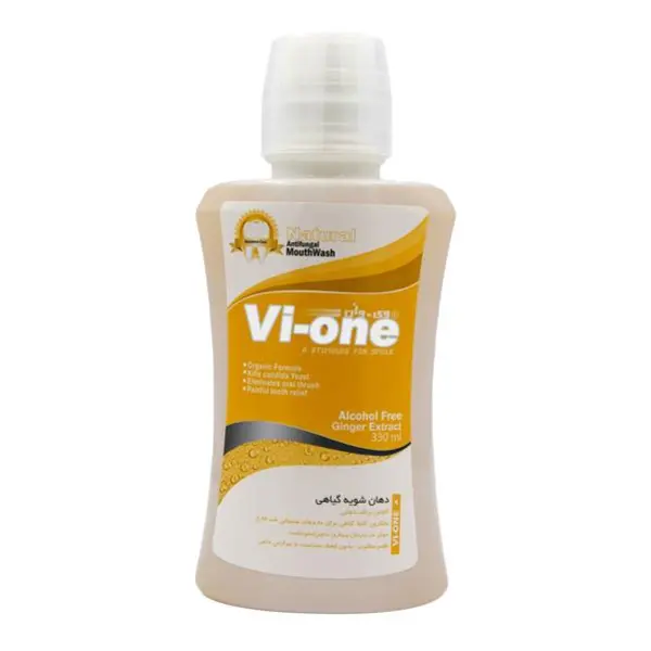 دهان شویه وی وان مدل Natural حجم 330 میلی لیتر