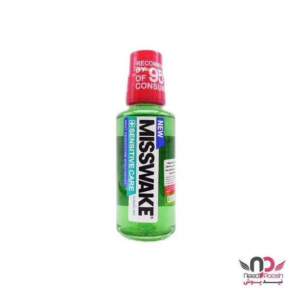 دهان شویه دندان های حساس میسویک مدل Sensitive Care حجم 200 میلی لیتر