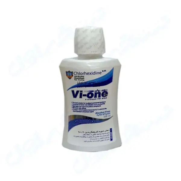 دهانشویه کلرهگزیدین 2% وی وان 330 میلی لیتر