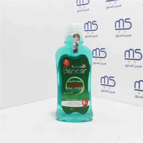 دهانشویه سدیم فلوراید بنسر 400 میلی گرم