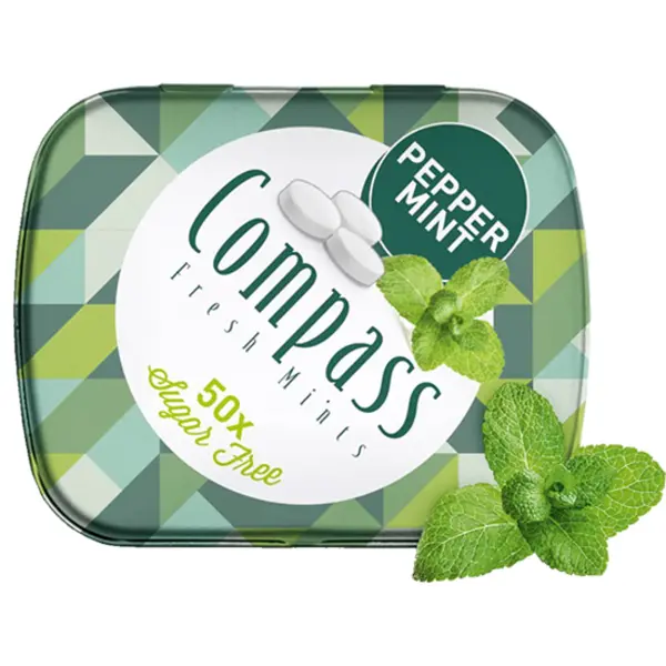 خوشبو کننده دهان کامپس نعنا تند pepper mint
