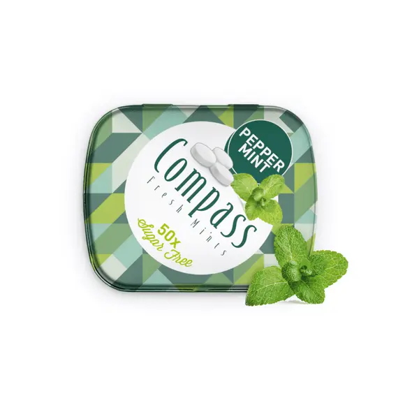 خوشبو کننده دهان کامپس نعنا تند pepper mint