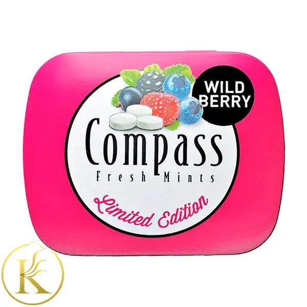 قرص خوشبو کننده دهان کامپس توت وحشی Compass wild berry