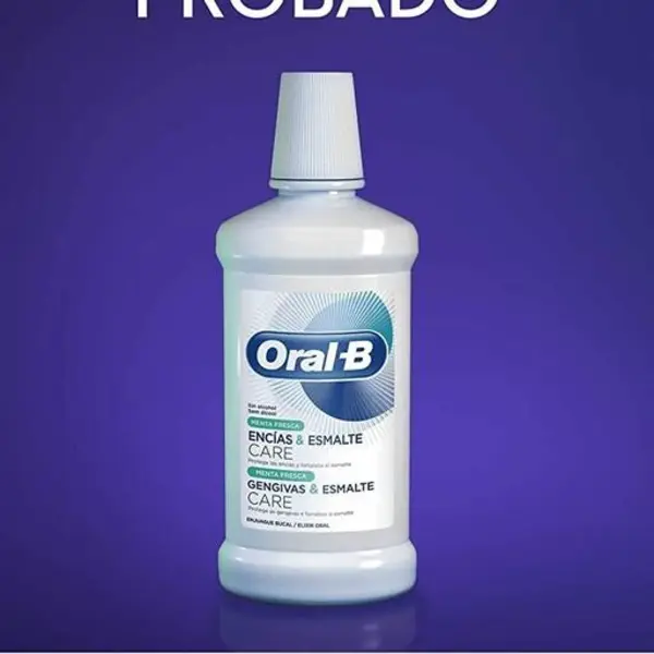 دهان شویه اورال بی مدل Gum & Enamel Care حجم 500 میلی لیتر