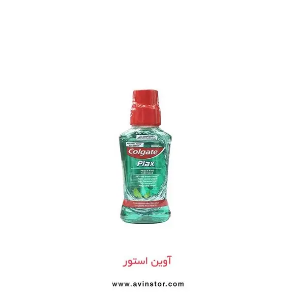 دهان شویه کلگیت سری Plax حاوی عصاره چای، لیمو و نعناع 500 میل دهان شویه کلگیت سری Plax حاوی عصاره چای، لیمو و نعناع 500 میل