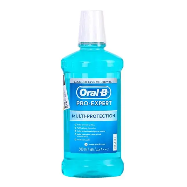 دهان شویه اورال-بی سری Professional Protection مدل Pro Expert حجم 500 میلی لیتر