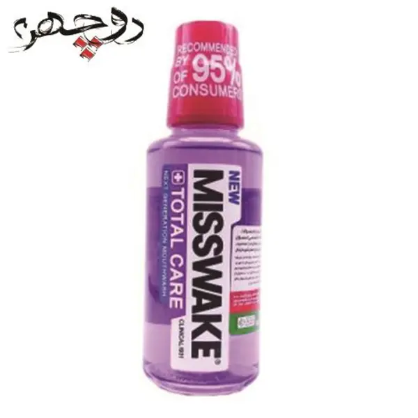 دهان شویه میسویک TotalCare حجم ۴۰۰ میل لیتر