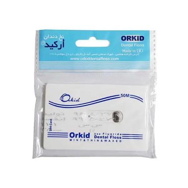 نخ دندان ارکید معمولی کارتی مدل D04