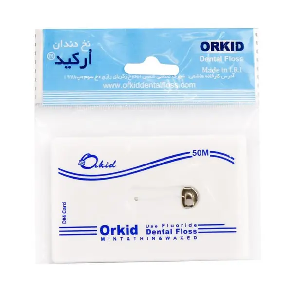نخ دندان ارکید معمولی کارتی مدل D04