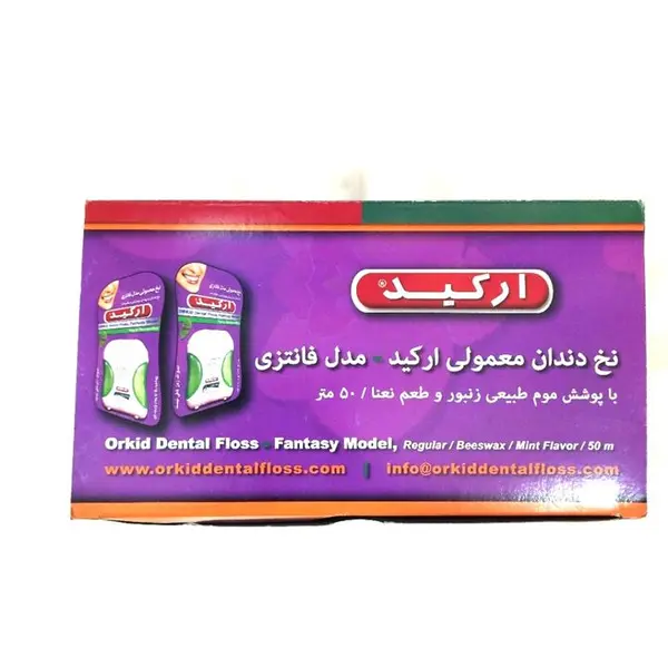 نخ دندان ارکید معمولی کارتی مدل D04