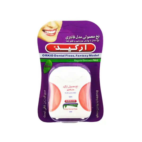 نخ دندان ارکید مدل فانتزی کد D06 بسته 2 عددی