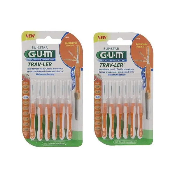 مسواک بین دندانی جی یو ام مدل 1412 G.U.M 1412 Interdental Brush