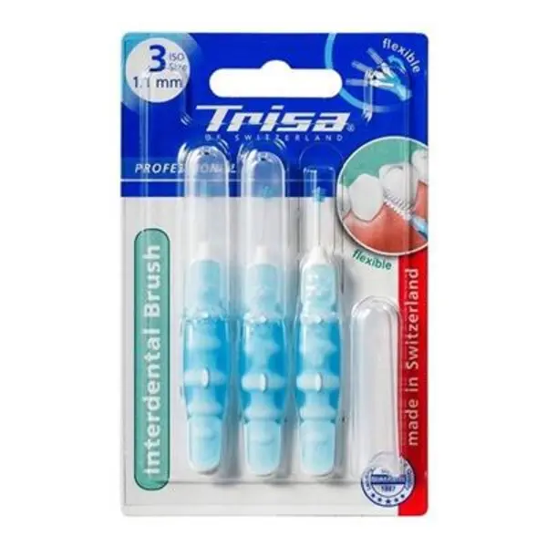 مسواک بین دندانی تریزا مدل Professional 1.1 mm بسته 3 عددی -