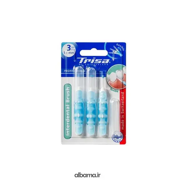 مسواک بین دندانی تریزا مدل Professional 1.1 mm بسته 3 عددی -