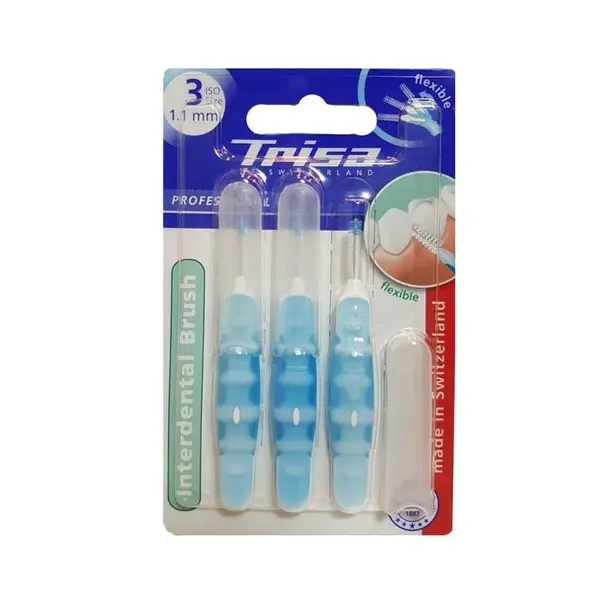 مسواک بین دندانی تریزا مدل Professional 1.1 mm بسته 3 عددی -