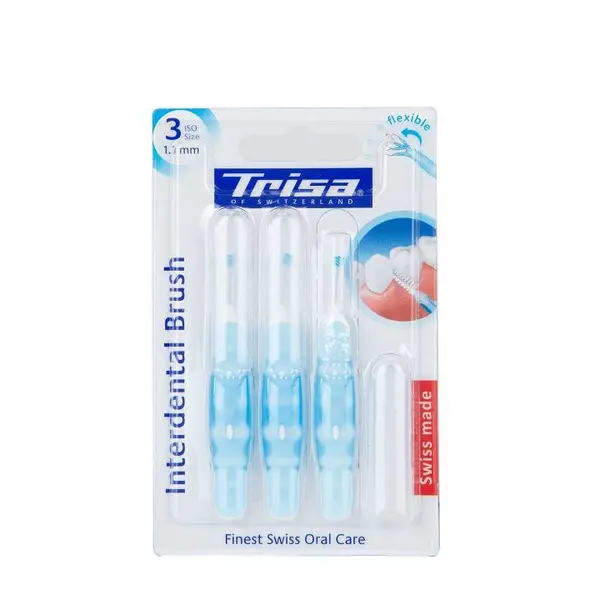 مسواک بین دندانی تریزا مدل Professional 1.1 mm بسته 3 عددی -