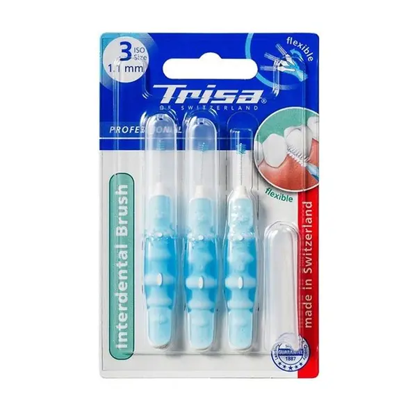 مسواک بین دندانی تریزا مدل Professional 1.1 mm بسته 3 عددی -
