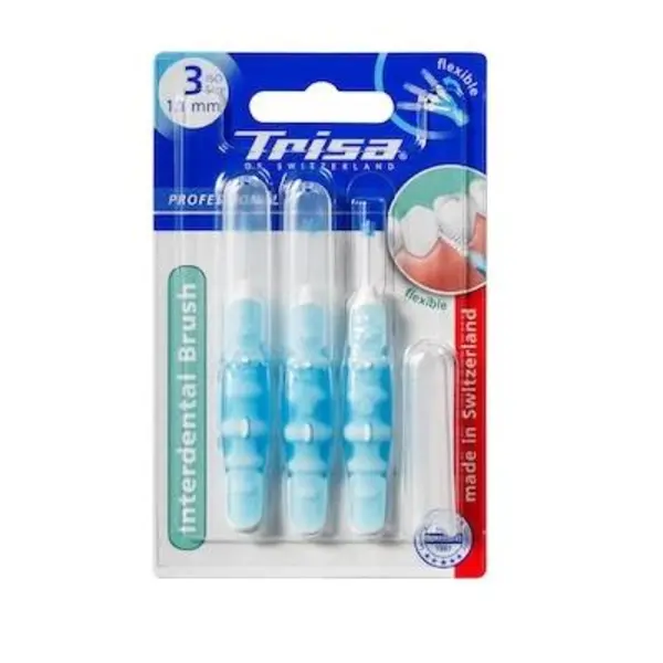 مسواک بین دندانی تریزا مدل Professional 1.1 mm بسته 3 عددی -