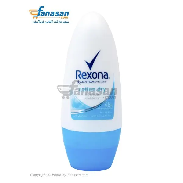 رول استیک ضد تعریق زنانه رکسونا مدل Cotton Dry Algodon حجم ۴۰ میلی لیتر