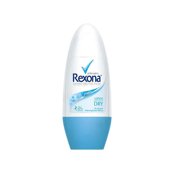 رول استیک ضد تعریق زنانه رکسونا مدل Cotton Dry Algodon حجم ۴۰ میلی لیتر