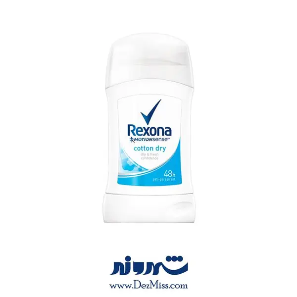 رول استیک ضد تعریق زنانه رکسونا مدل Cotton Dry Algodon حجم ۴۰ میلی لیتر