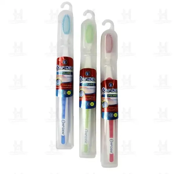 مسواک کانفیدنت مدل CT-POLARIS Travel Pack با برس نرم