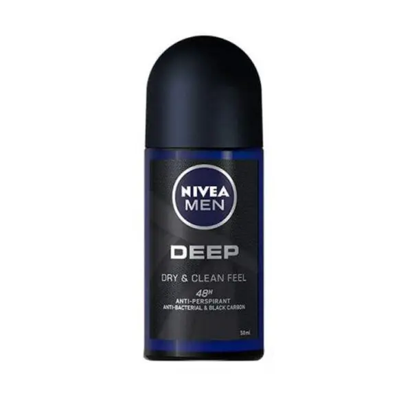 رول دئودورانت مردانه نیوا مدل Deep حجم 50 میل