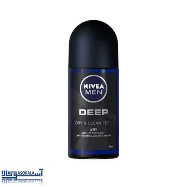 رول دئودورانت مردانه نیوا مدل Deep حجم 50 میل