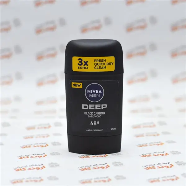 استیک ضد تعریق مردانه نیوا مدل  Deep Black Carbon حجم 50 میل