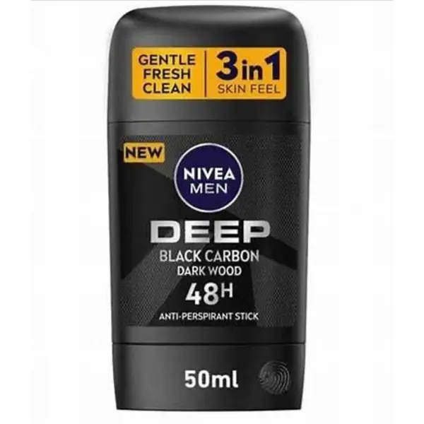 استیک ضد تعریق مردانه نیوا مدل  Deep Black Carbon حجم 50 میل - 3