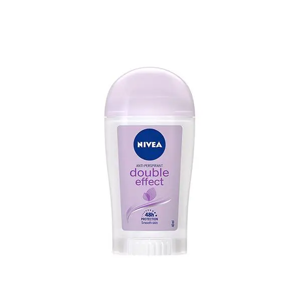 استیک صابونی نیوا Double effect حجم 40 میلی لیتر