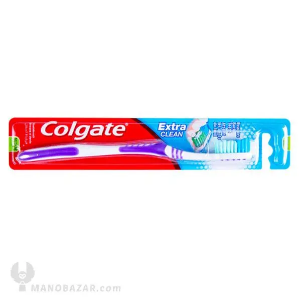 مسواک کلگیت مدل Extra Clean با برس معمولی Colgate Extra Clean Medium Toothbrush