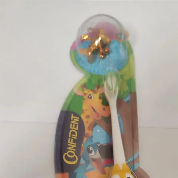 مسواک کانفیدنت مدل Happy Sqierrel با برس نرم