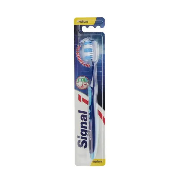 مسواک سیگنال مدل INTERDENTAL CLEANING با برس متوسط