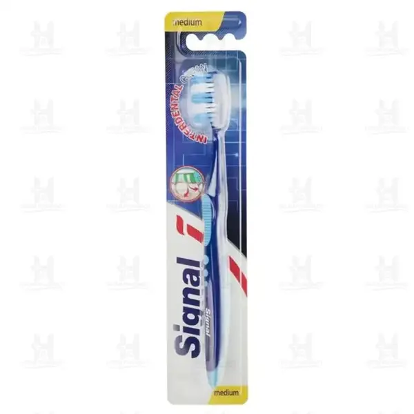 مسواک سیگنال مدل INTERDENTAL CLEANING با برس متوسط