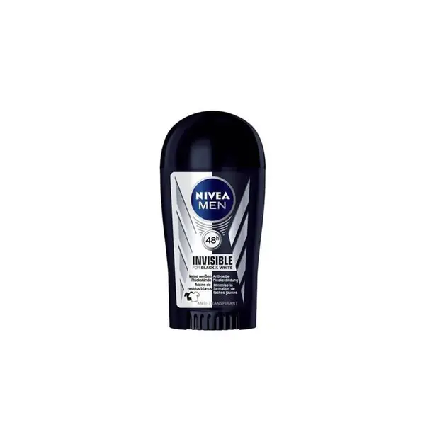 رول ضد تعریق مردانه نیوآ مدل Invisble Black and White حجم 50 میلی لیتر