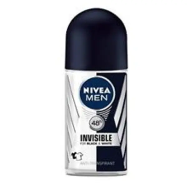 رول ضد تعریق مردانه نیوآ مدل Invisble Black and White حجم 50 میلی لیتر