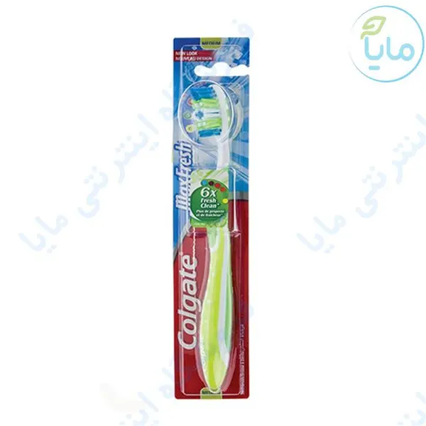 مسواک مکس فرش کلگیت مدل متوسط مسواک کلگیت مدل Max Fresh با برس متوسط