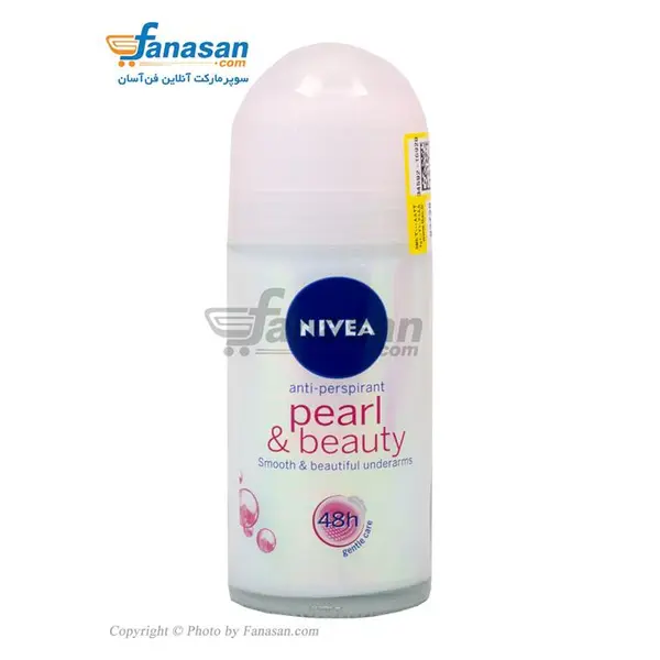 رول ضد تعریق زنانه نیوآ مدل Pearl And Beauty حجم 50 میلی لیتر