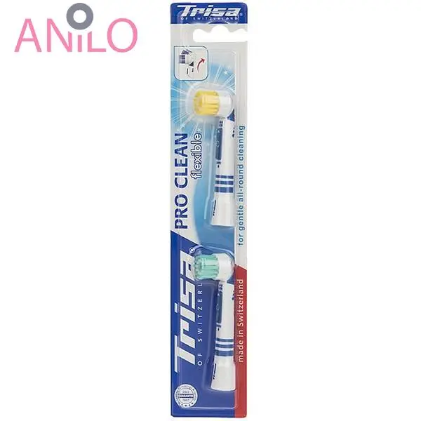 سری یدک مسواک برقی تریزا سری Pro Clean مدل Flexible بسته 2 عددی