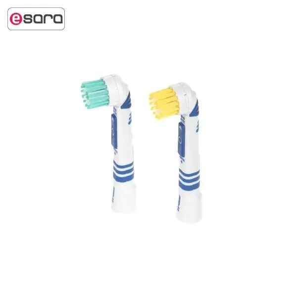 سری یدک مسواک برقی تریزا سری Pro Clean مدل Flexible بسته 2 عددی
