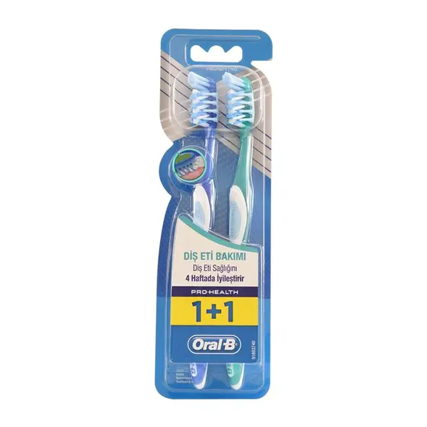 مسواک اورال بی مدل PRO HEALTH تعداد 2 عددی Oral-B